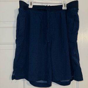 Russell Men’s Dark Navy Blue Athletic Shorts Size L
